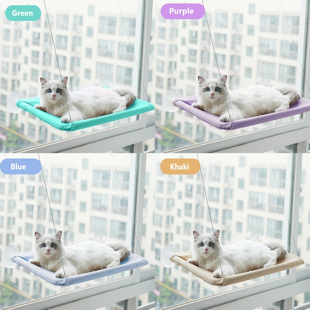 Hanging Cat Hammock Window Bed