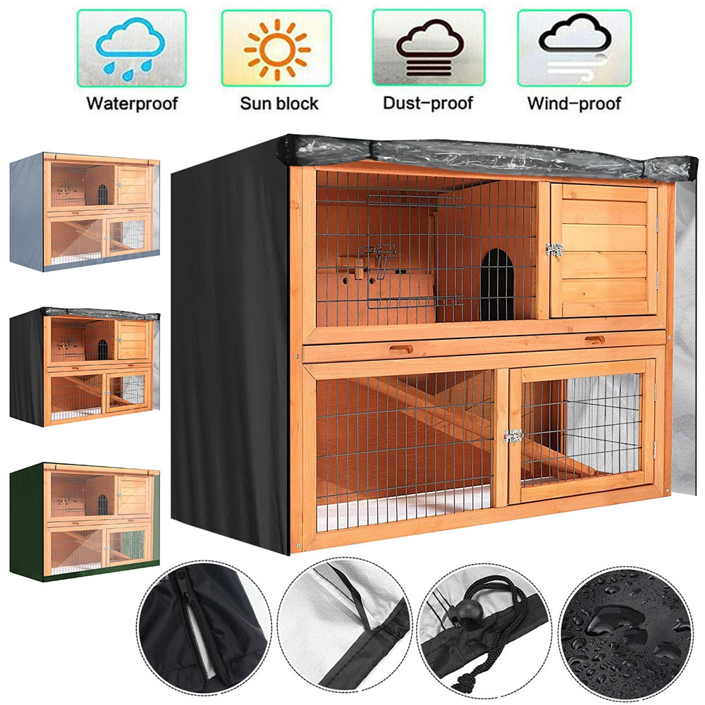 Rabbit Hutch Cover Waterproof Cloth