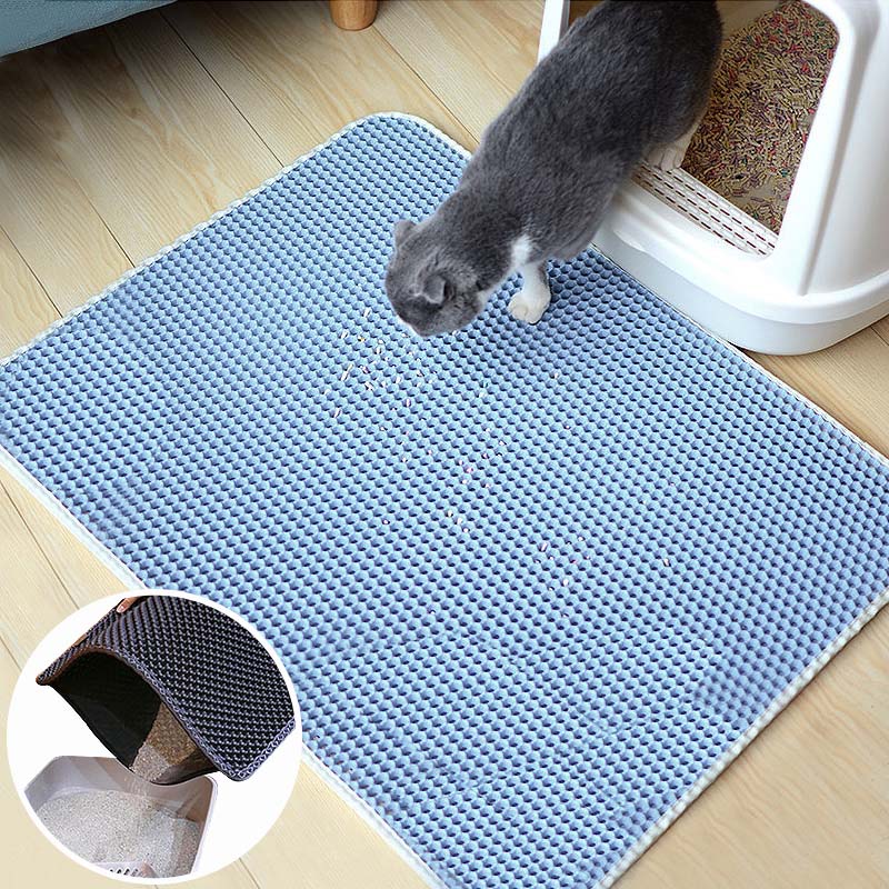 Cat Litter Box Mat Sand Catcher Pad