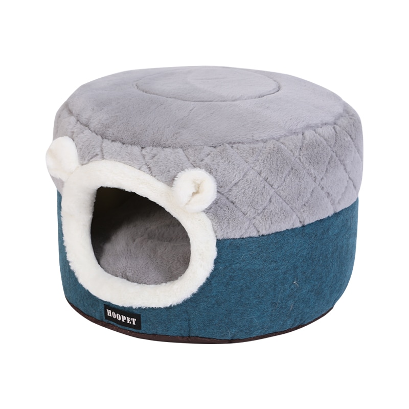 Cat Igloo Bed Pet Sleeping Kennel