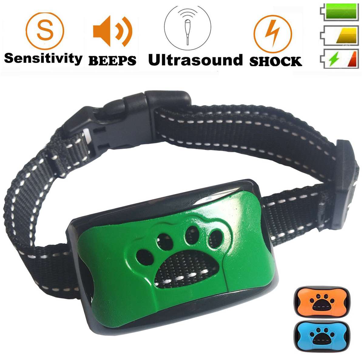 Anti Bark Dog Collar Rechargeable Collar