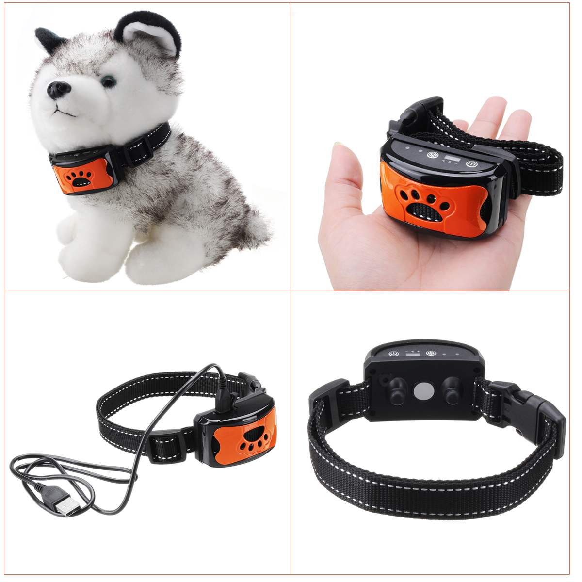 Anti Bark Dog Collar Rechargeable Collar