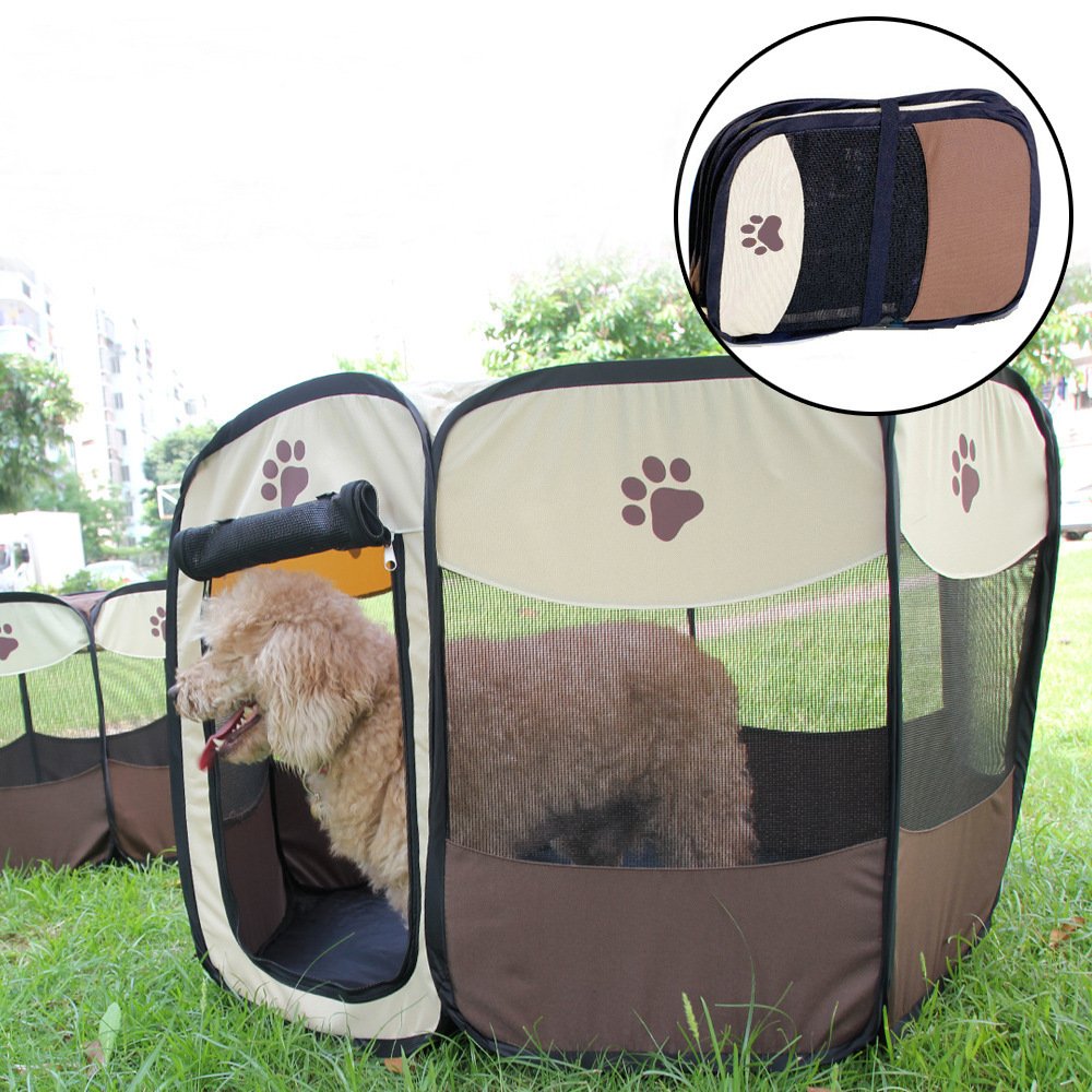 Dog Pet Playpen Portable Fence