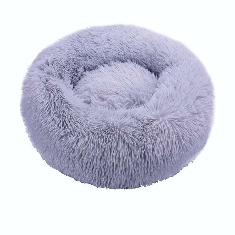 Round Pet Bed Plush Bedstead