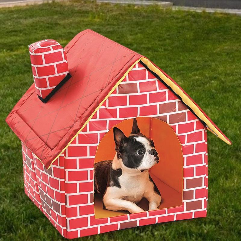 Portable Dog House Pop-Up Tent