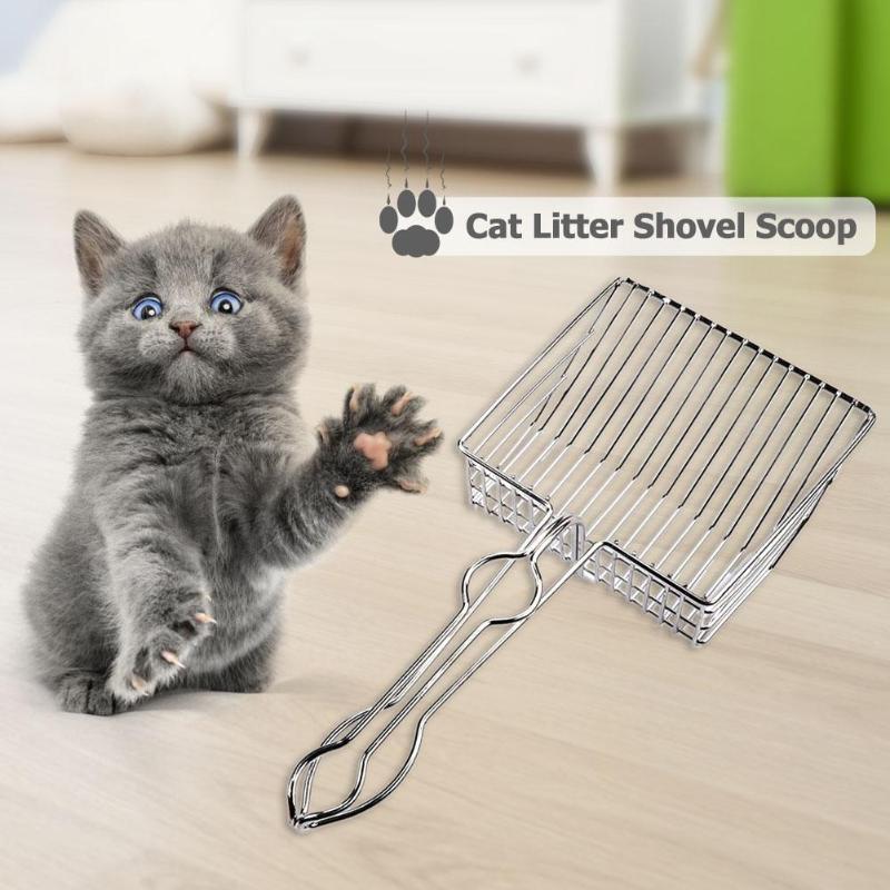 Metal Cat Litter Scoop Cleaning Shovel