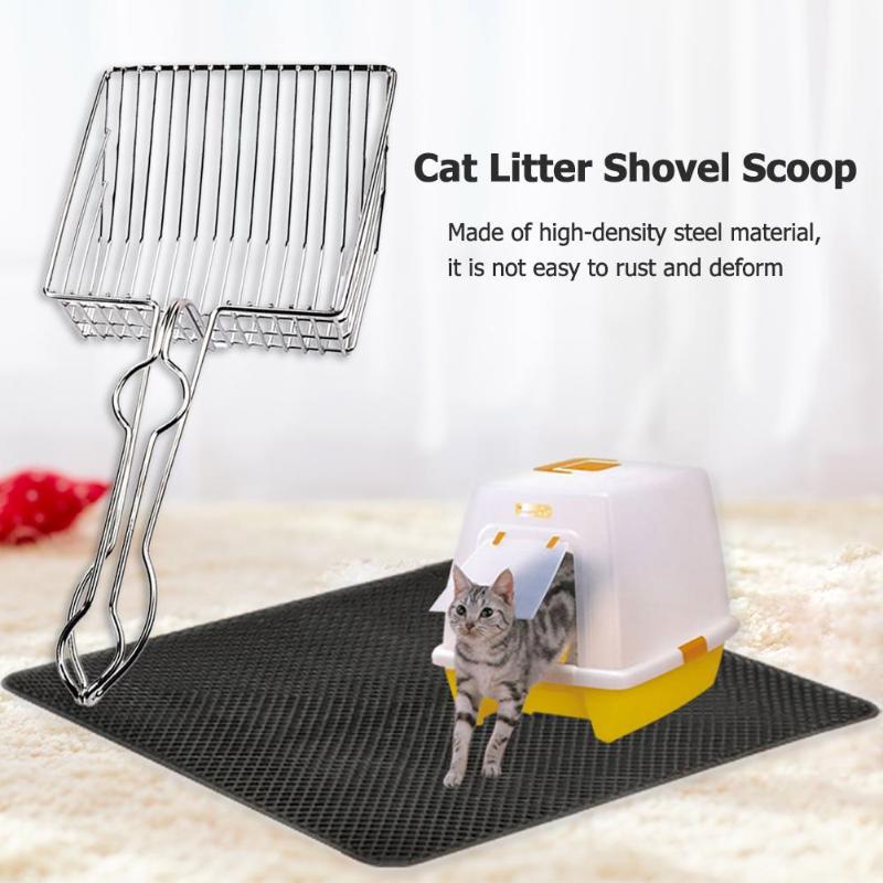 Metal Cat Litter Scoop Cleaning Shovel