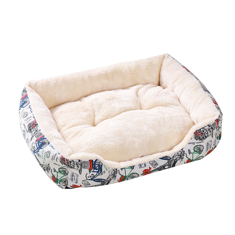 Calming Pet Bed Soft Plush Bed