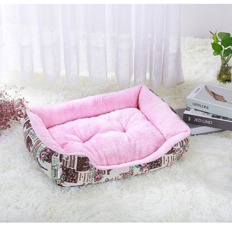 Calming Pet Bed Soft Plush Bed