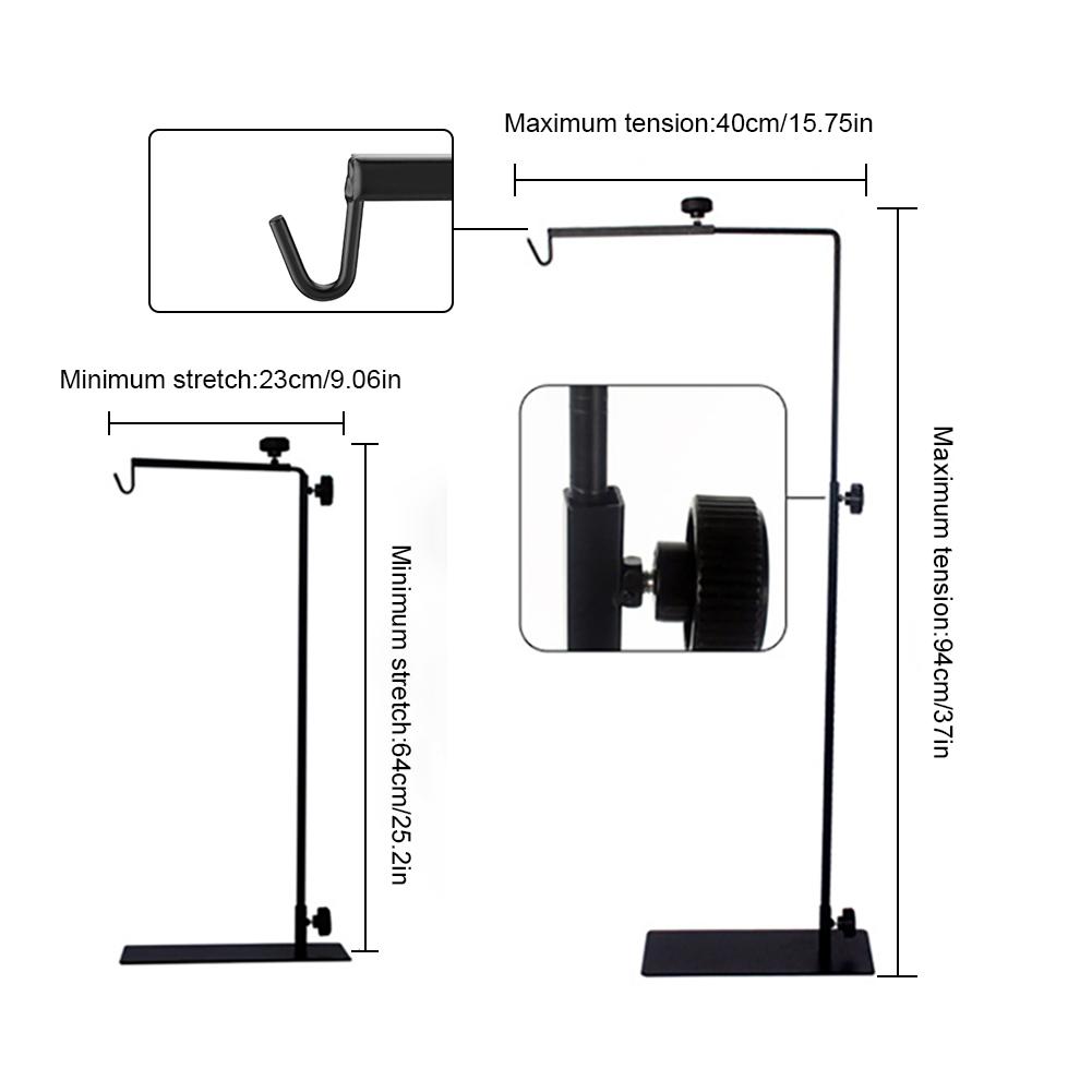 Reptile Lamp Stand Adjustable Holder