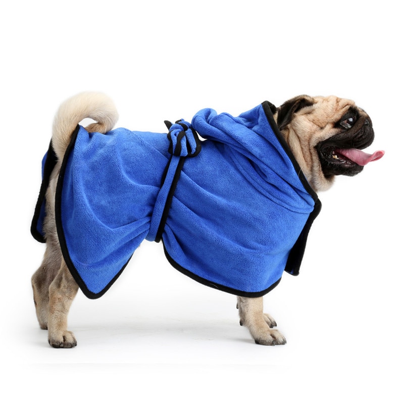 Dog Towel Robe Pet Microfiber Cloth