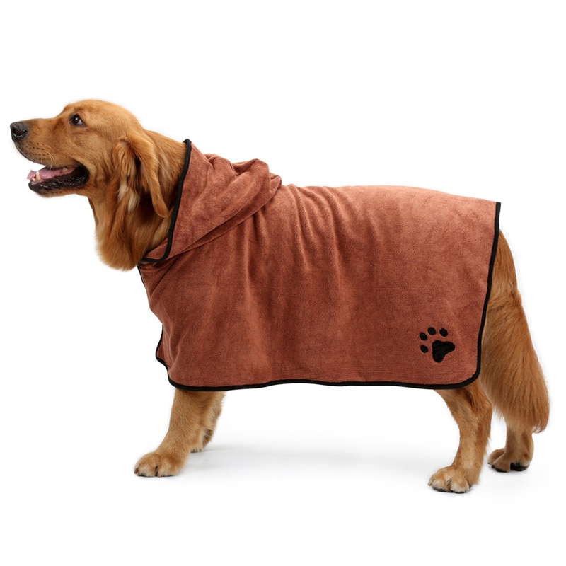 Dog Towel Robe Pet Microfiber Cloth