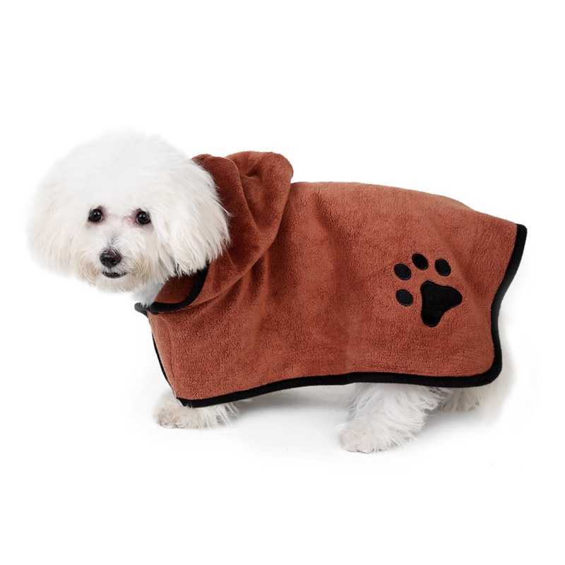 Dog Towel Robe Pet Microfiber Cloth