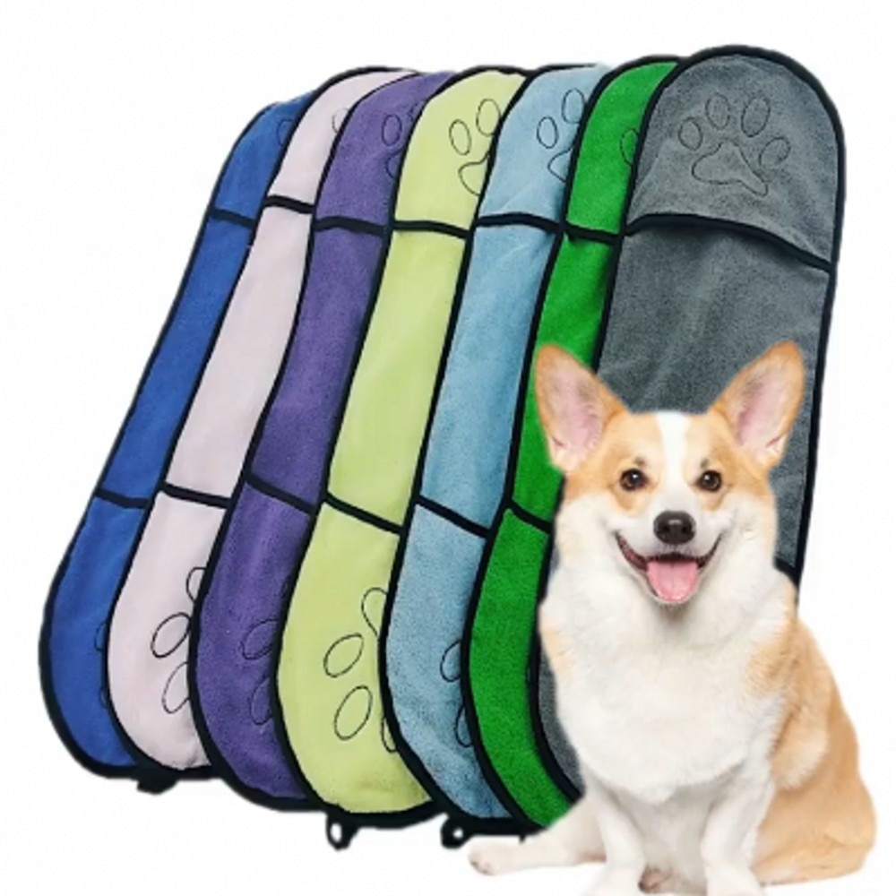 Dog Drying Towel Pet Absorbent Cloth