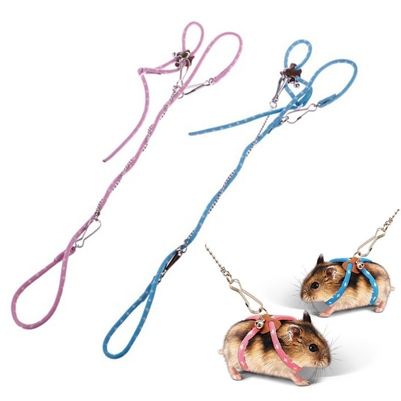 Hamster Leash Adjustable Body Harness