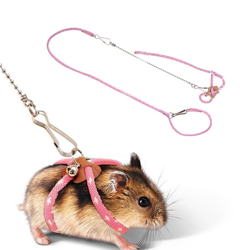 Hamster Leash Adjustable Body Harness