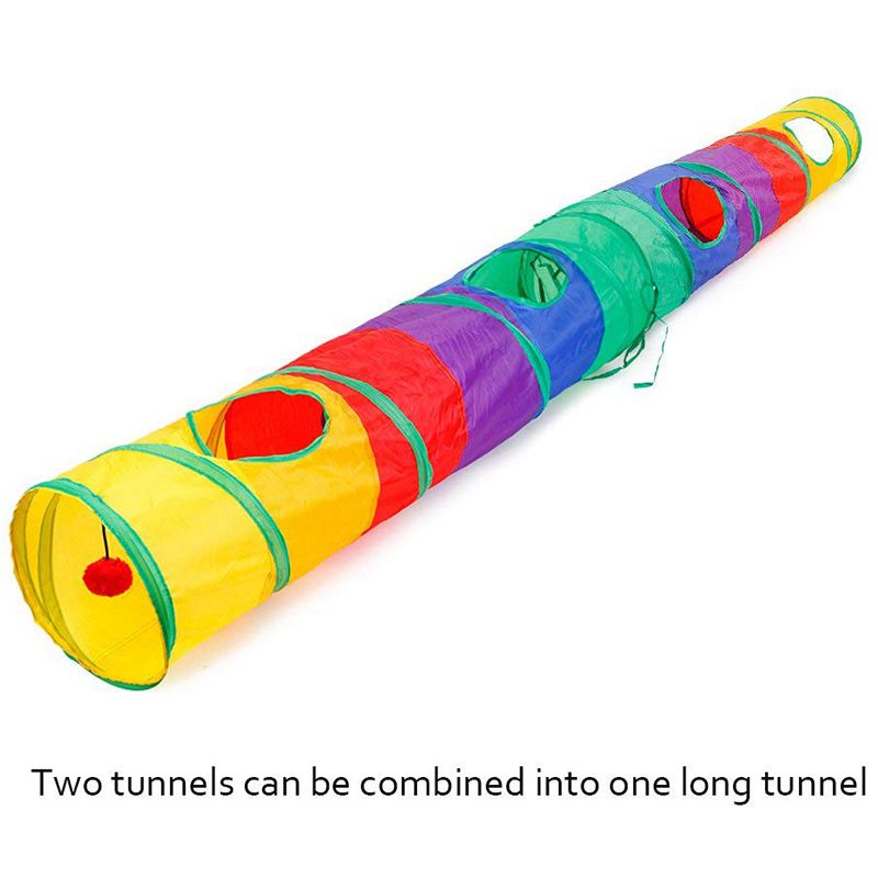 Cat Toy Tunnel Collapsible Play Tunnel