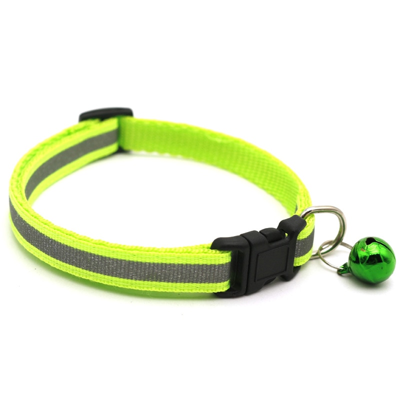 Reflective Cat Collar With Bell