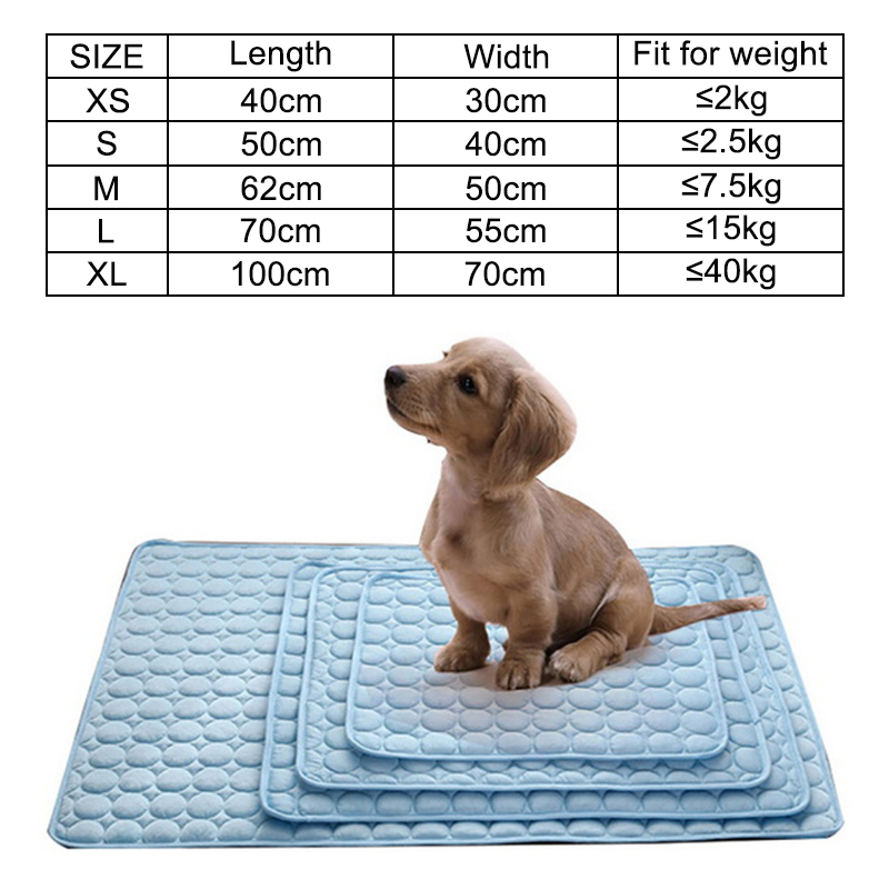 Cooling Dog Mat Summer Pet Bed