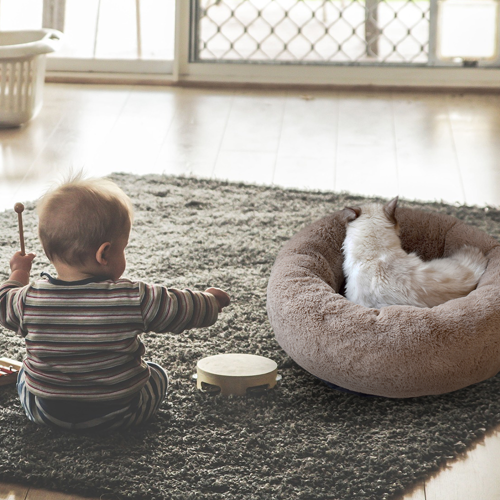 Fluffy Cat Bed Pet Cushion