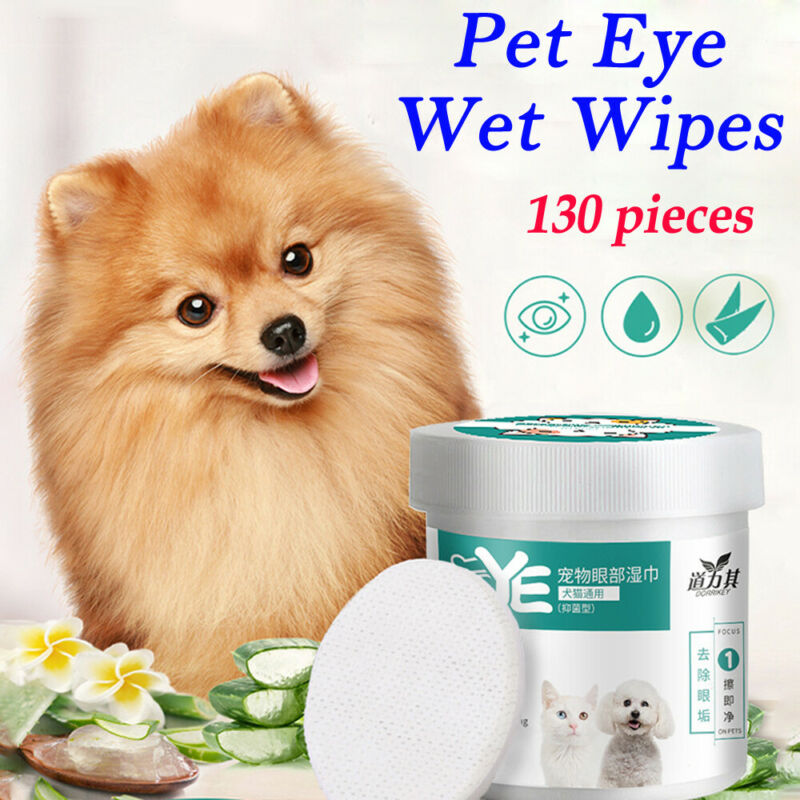 Dog Eye Wipes 130 Pieces per Set