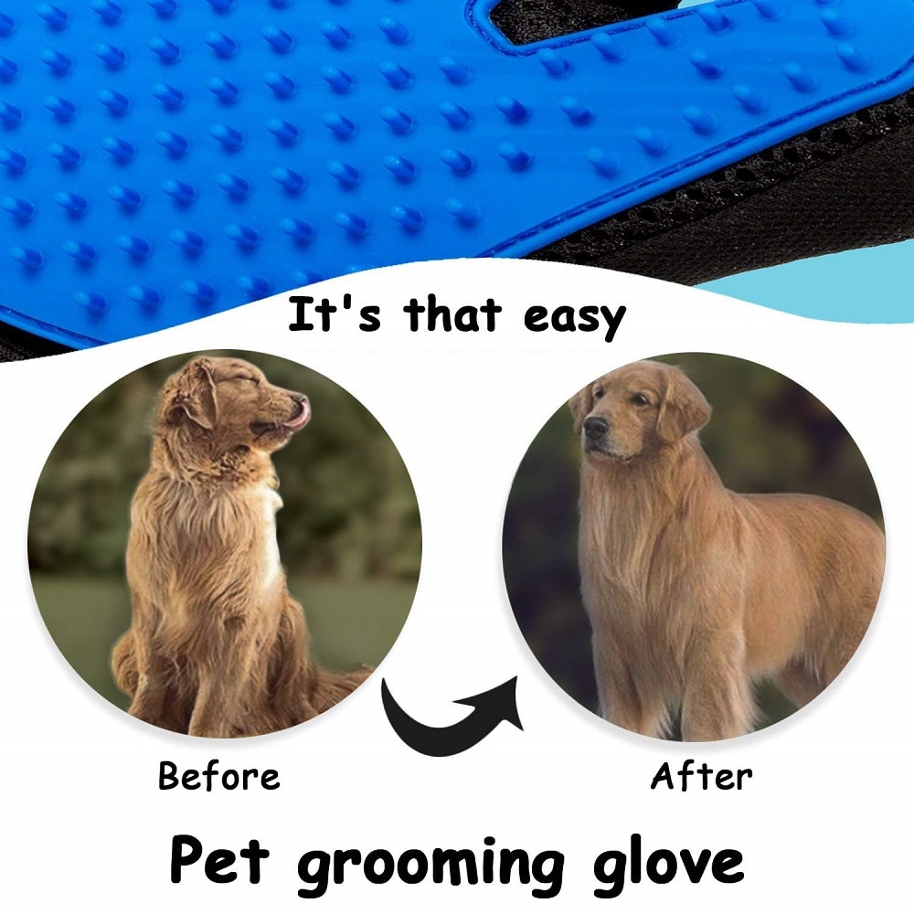 Petting Glove Shedding Groom Brush