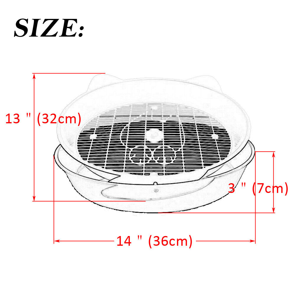 Sifting Litter Box Pet Litter Tray