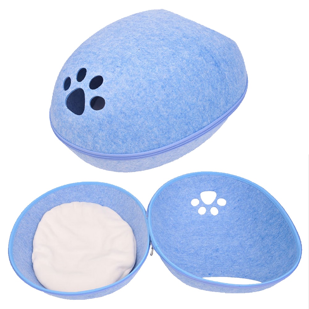 Cat Cave Egg Shape Design Pet Bed