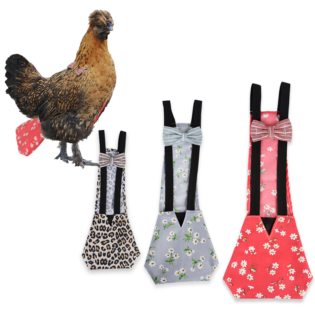 Chicken Diaper Adjustable Pet Clothing