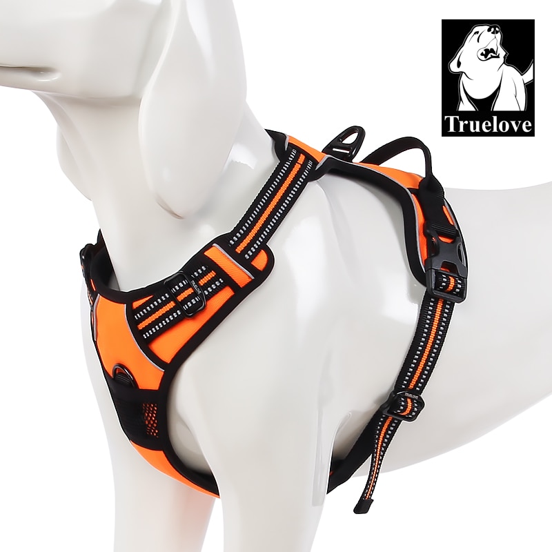 Reflective Dog Harness Padded Strap