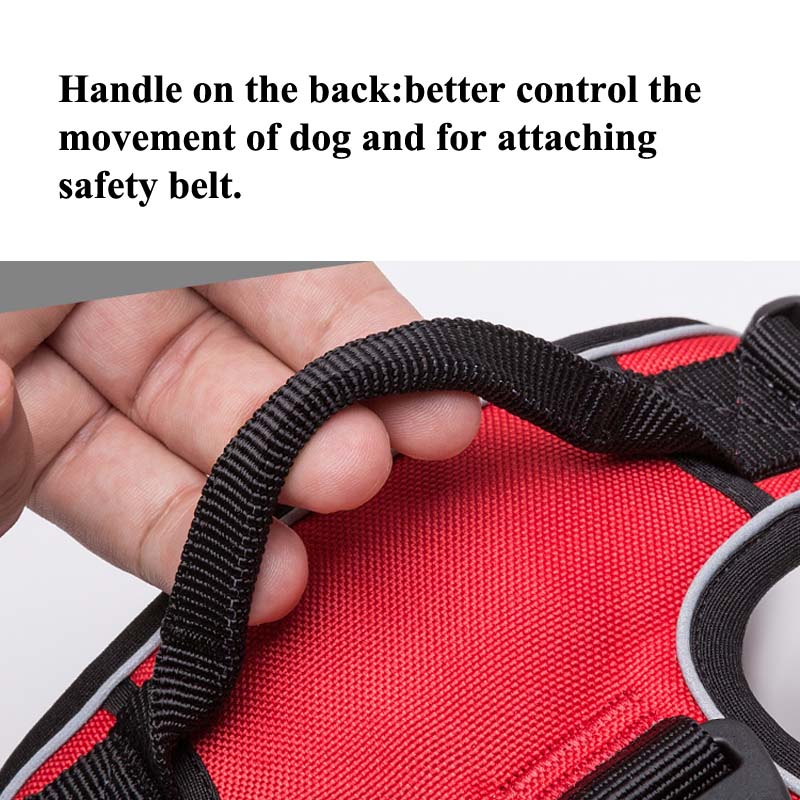 Reflective Dog Harness Padded Strap