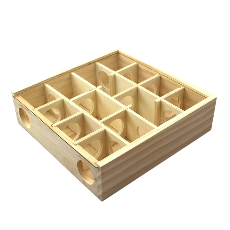 Hamster Maze Wooden Box