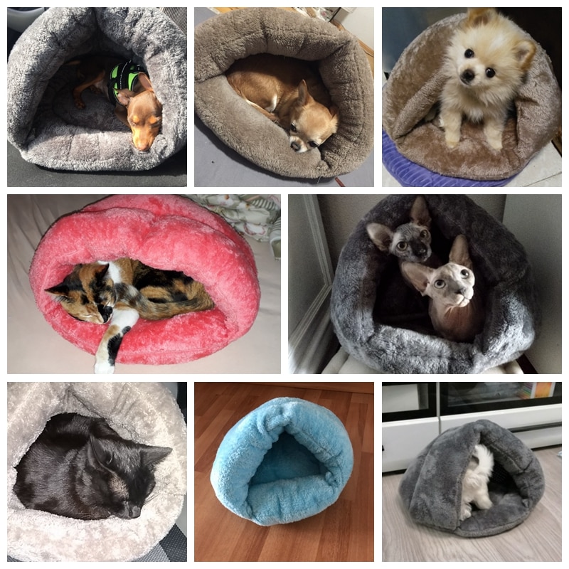 Cozy Cave Dog Bed Pet Nest