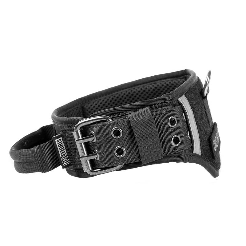 Tactical Dog Collar With Patch Space