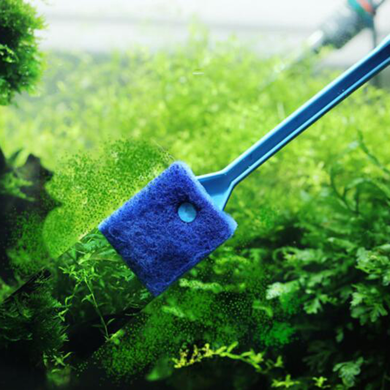 Aquarium Glass Cleaner Sponge Brush