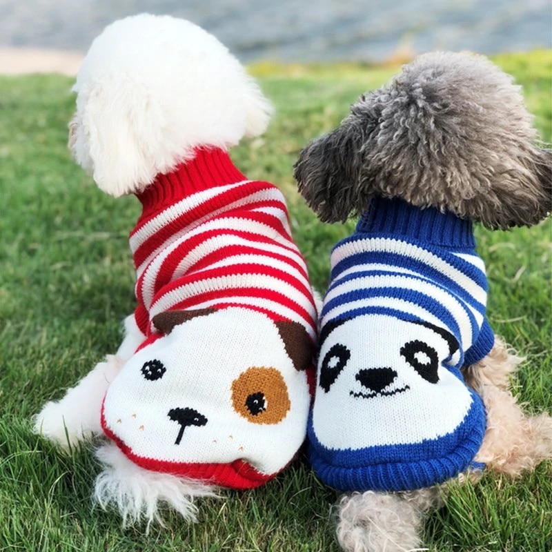 Dog Winter Clothes Pet Sweater