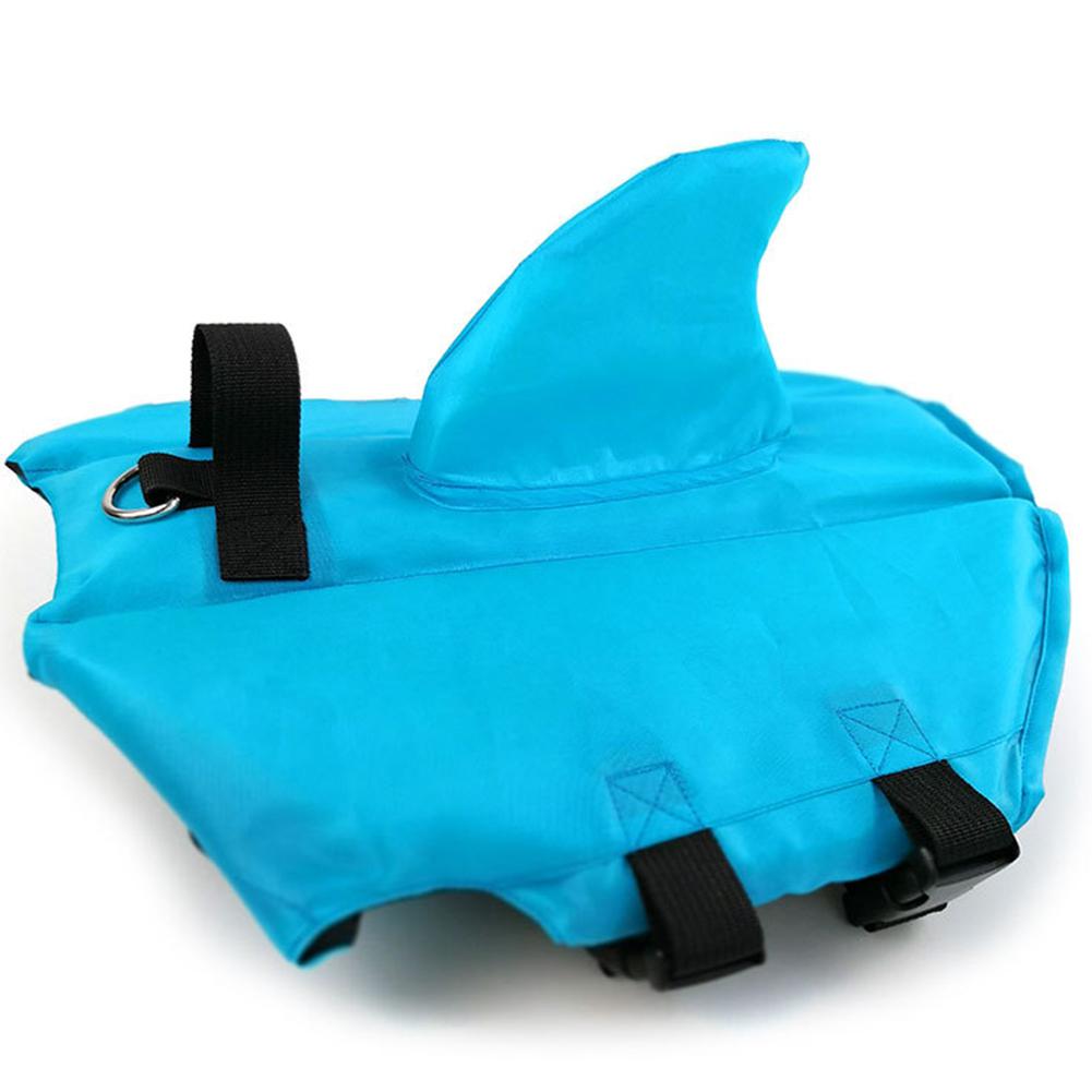 Dog Shark Life Jacket Adjustable Straps