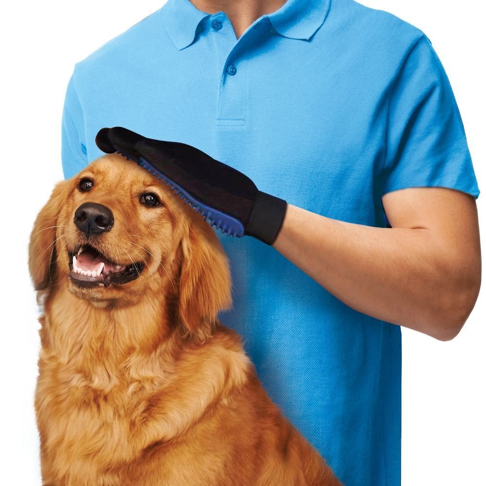 Pet Grooming Glove Deshedding Aid Brush