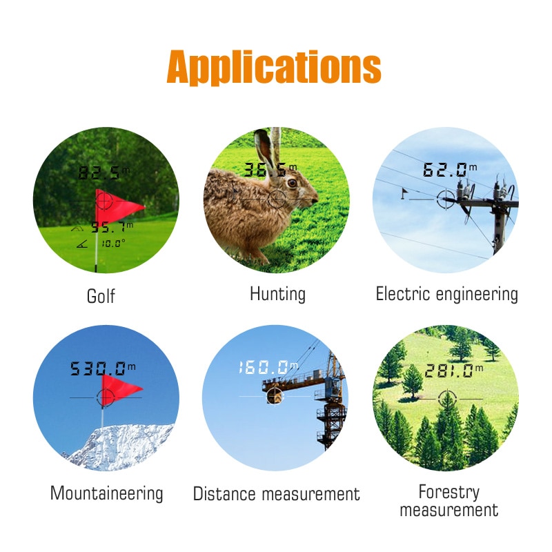 Golf Rangefinder Pocket Device