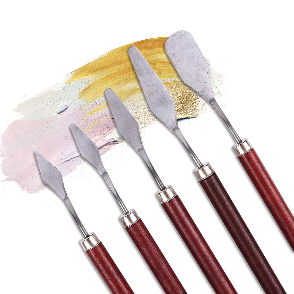 Palette Knives Painting Spatulas (5 Pcs)