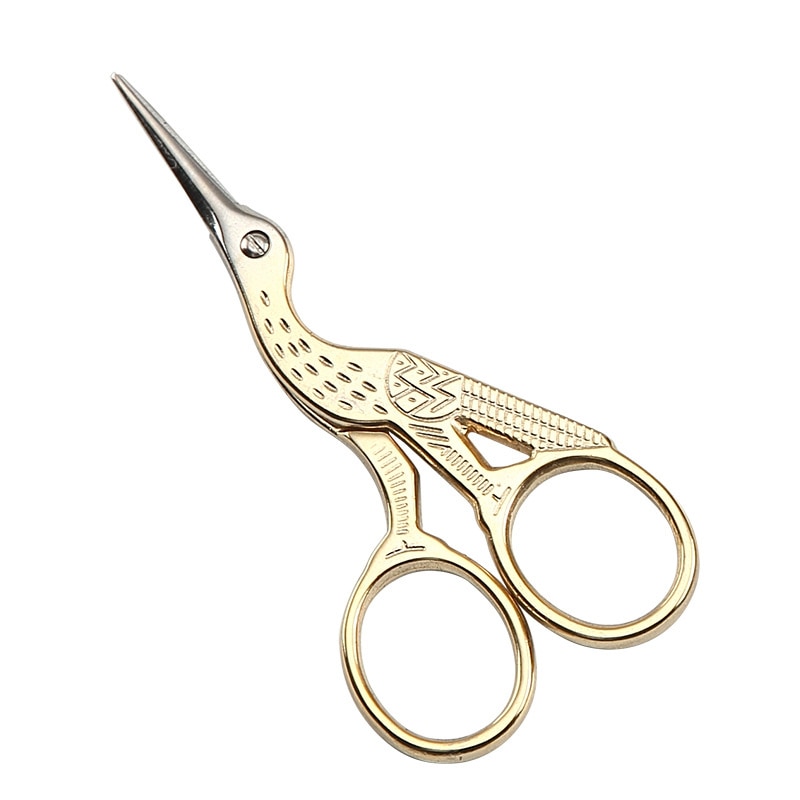 Stainless Steel Vintage Crane Scissors