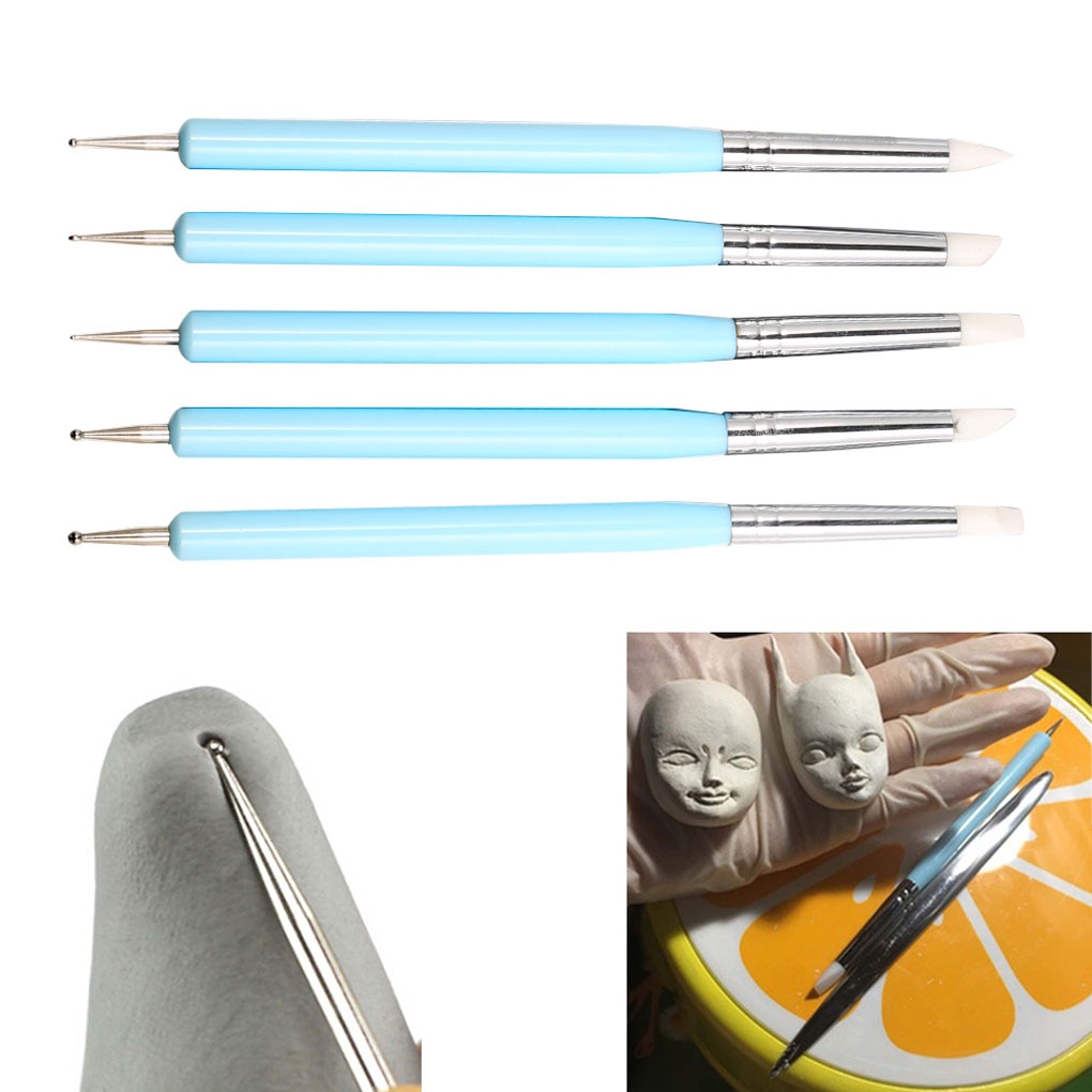 Clay Carving Tools Set (5 pcs)