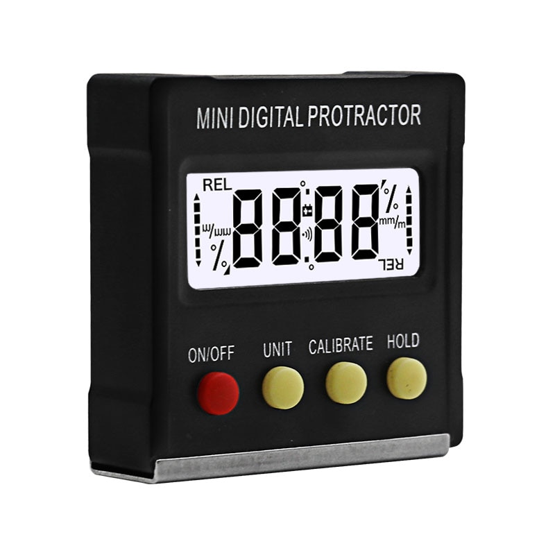 Magnetic 360 Degree Mini Digital Protractor