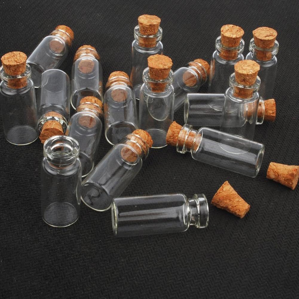 Vial Bottles Glass Containers (10pcs)