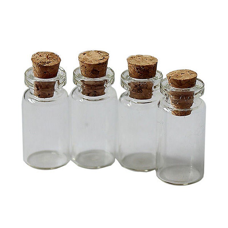 Vial Bottles Glass Containers (10pcs)