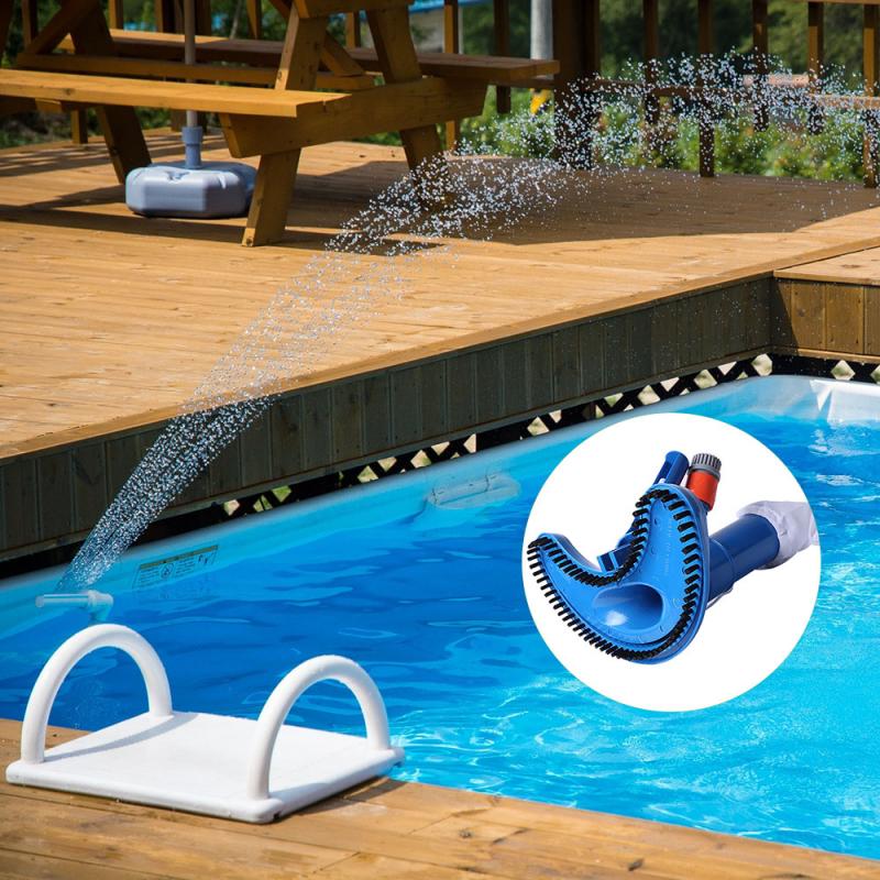 Pool Vacuum Head with Brush Bristles