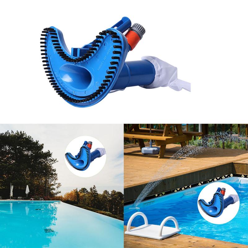 Pool Vacuum Head with Brush Bristles