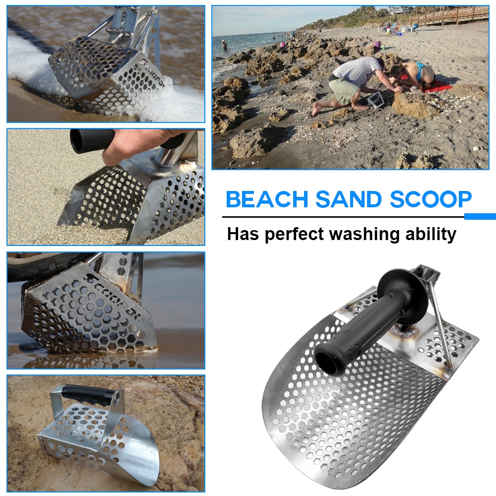 Metal Detecting Sand Scoop Stainless Steel