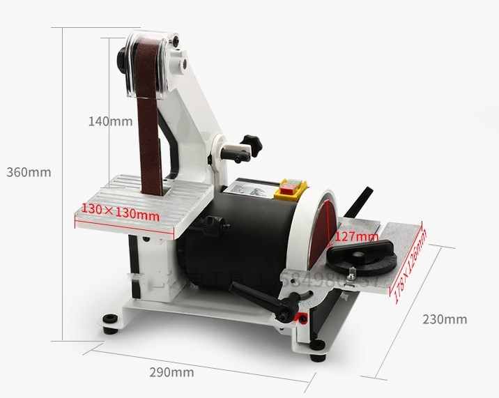 Belt Disc Sander Electric Device