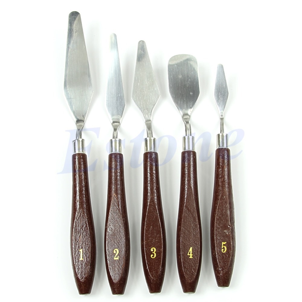 Paint Spatula 5PC Artist Tool Set